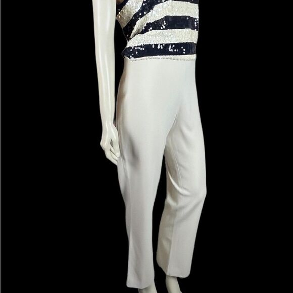 Ralph Lauren Purple Label F/F Winter White Wool Pants Size 12 - Picture 4 of 12